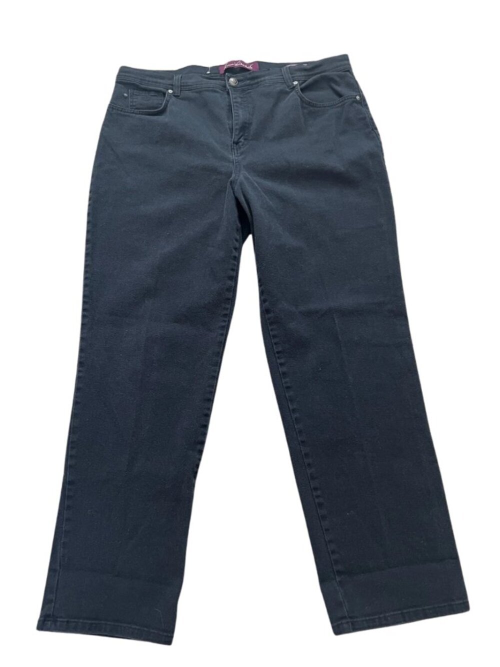 Gloria Vanderbilt Women’s Classic Amanda Jeans Black Stretch - Size 16